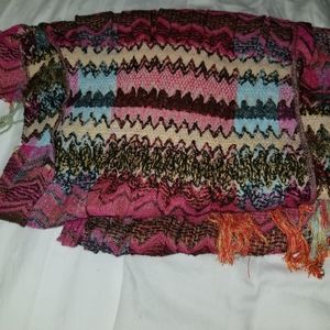 Multi colored scarf